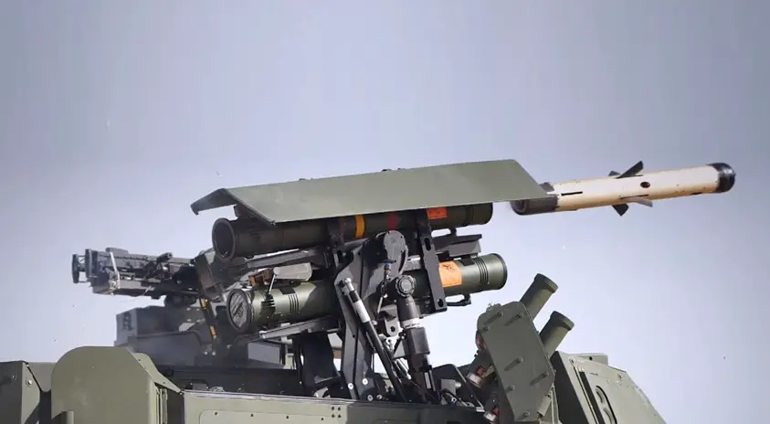 Australia Orders Spike LR2 Anti-Tank Missiles for Its Boxer Combat Reconnaissance Vehicles
