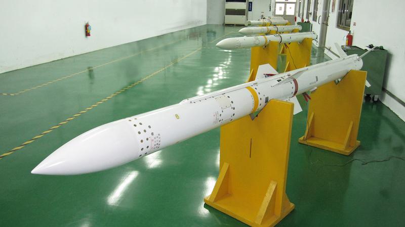 Chien II Beyond-visual-range Air-to-air Missile (BVRAAM) (Photo by NCSIST)