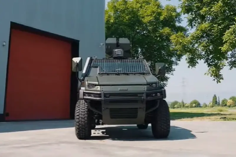 URAL 4x4 Armored Personnel Carrier with Open Turret System