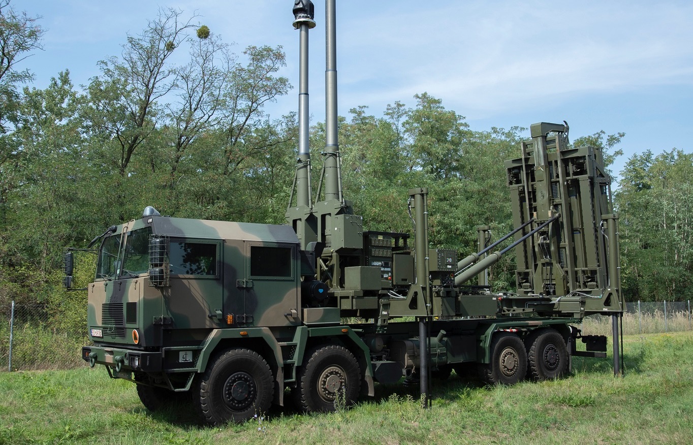 Common Anti-air Modular Missile (CAMM) air defense solution on Jelcz purpose-built military vehicle.