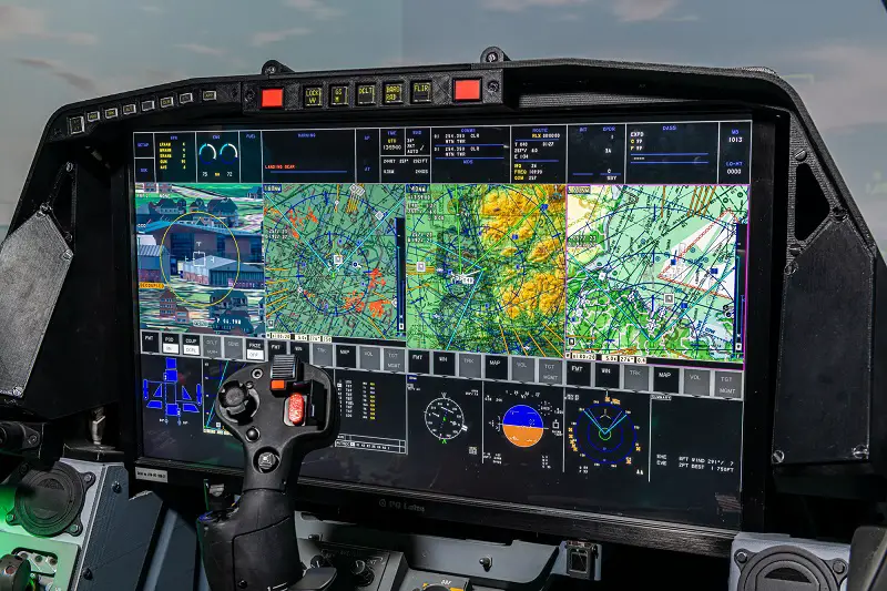 BAE Systems has selected large area cockpit displays made by US company Collins Aerospace for the Eurofighter Typhoon. 