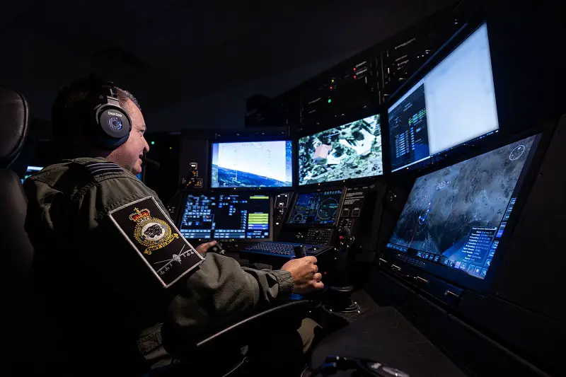Personnel from 54 Squadron, the Advanced Air Intelligence, Surveillance, Target Acquisition and Reconnaissance (ISTAR) Academy, are currently undertaking the first Instructor Operating Course on Protector simulators at the General Atomics – Aeronautical Systems Inc. (GA-ASI) Flight Test & Training Center (FTTC) in Grand Forks, North Dakota. 