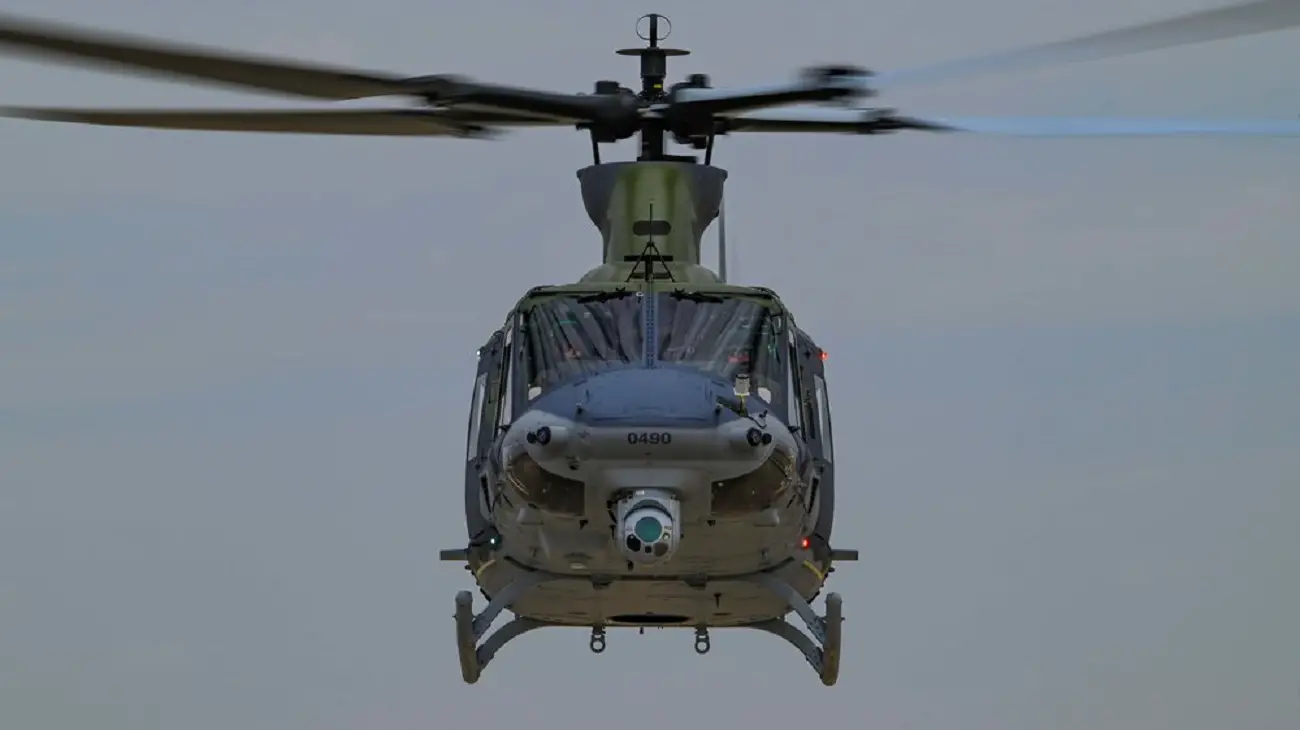 Czech Air Force Bell UH-1Y Venom (also called Super Huey) twin-engine, medium-sized utility helicopter