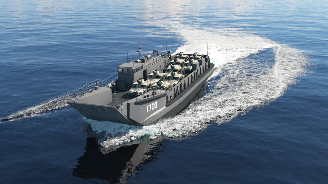 The LCU 1700 class is a replacement for the U.S. Navy LCU 1650 with upgraded/modernized systems and capabilities. 