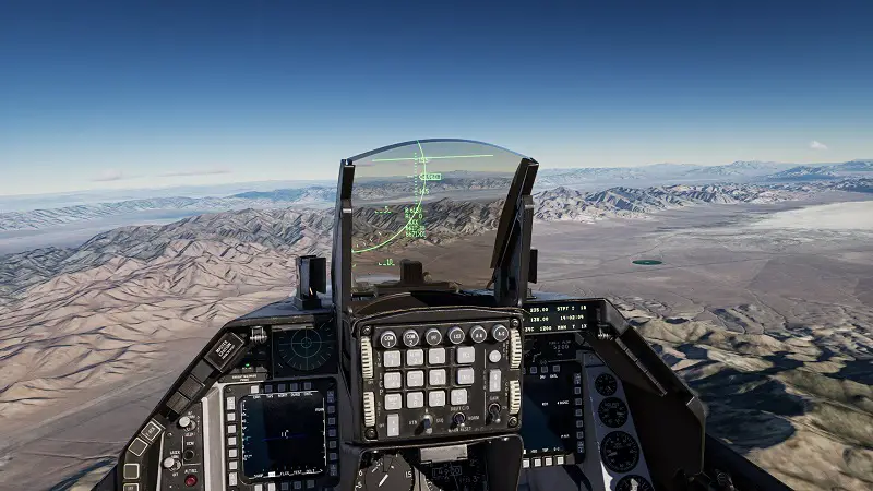 In addition to the T-38C prototype, Metrea has also developed a F-16 fighter within NOR - allowing military users to immerse themselves in a hyper-realistic simulation.
