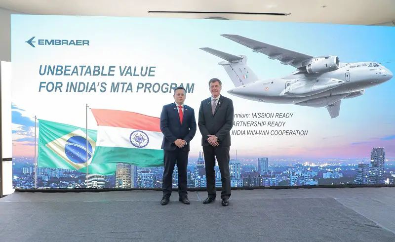 Embraer’s efforts to support India’s government initiative of Make in India and ‘Atmanirbhar Bharat’ (self-reliant India)