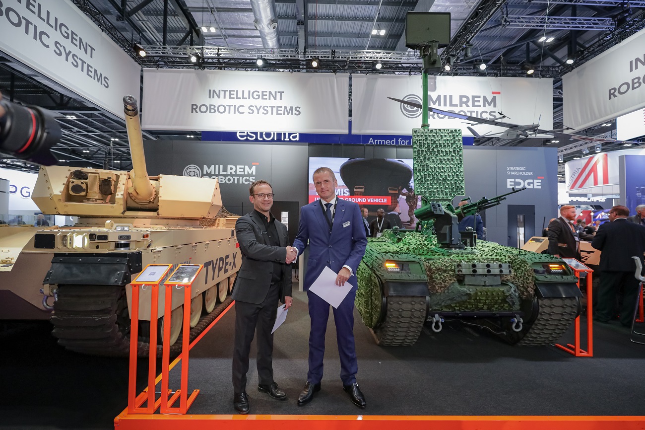 Milrem Robotics and Clavister to Collaborate on Cyber Protection of Unmanned Military Vehicles
