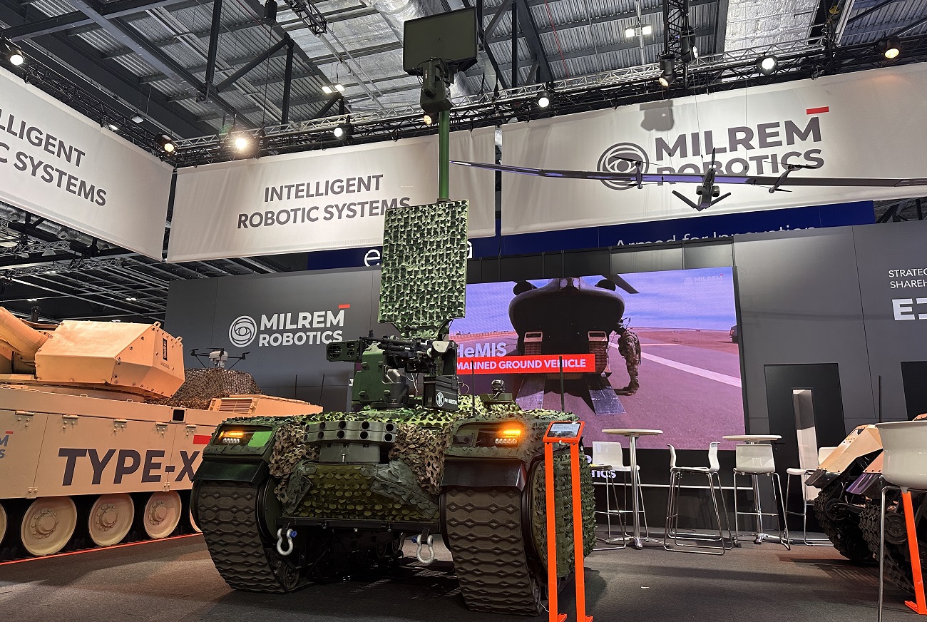 Milrem Robotics’ Unveils THeMIS Observe Intelligence Surveillance and Reconnaissance UGV