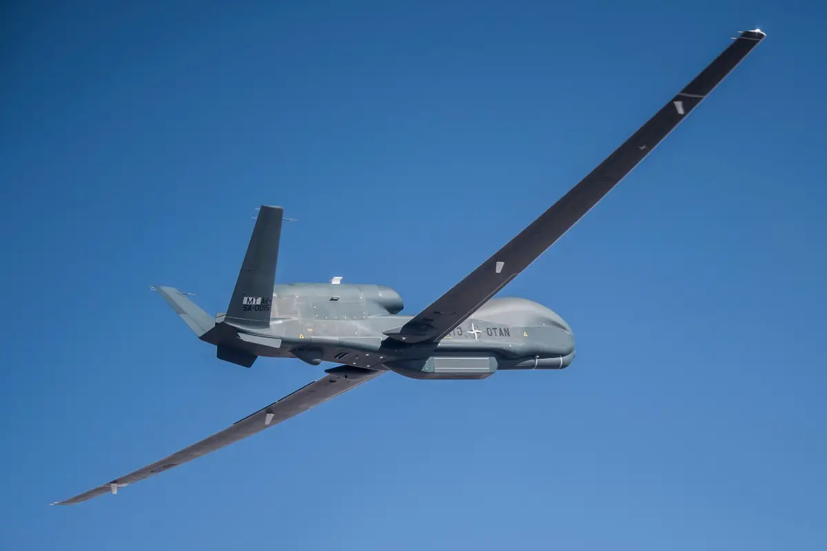 The NATO RQ-4D High-Altitude Long-Endurance aircraft are launched and controlled from Sigonella Air Base. They operate at a flight level above 50,000 feet – well above civilian air traffic – over NATO Allies’ territories and international waters.