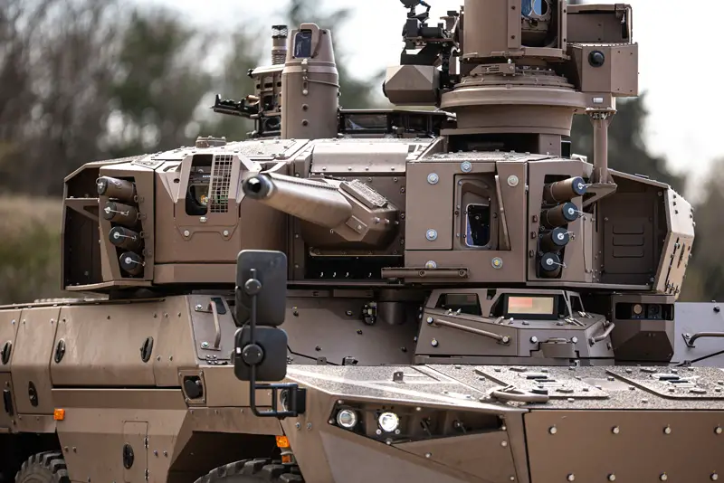 EBRC Jaguar armoured reconnaissance vehicle 