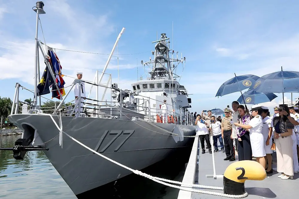 Philippine Navy Alvarez-class patrol ship BRP Valentin Diaz (PS-177)