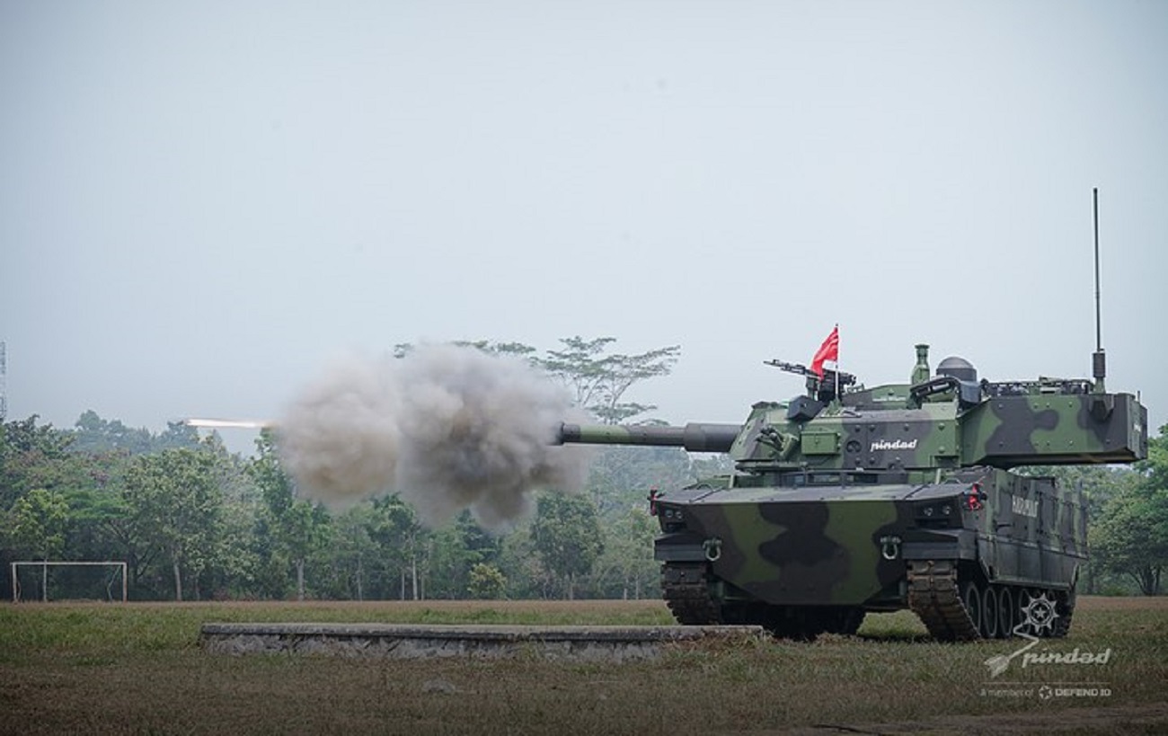 Harimau is equipped with a Cockerill 3105 105 mm rifled gun manufactured by John Cockerill with the barrel mounting a bore evacuator and thermal jacket.