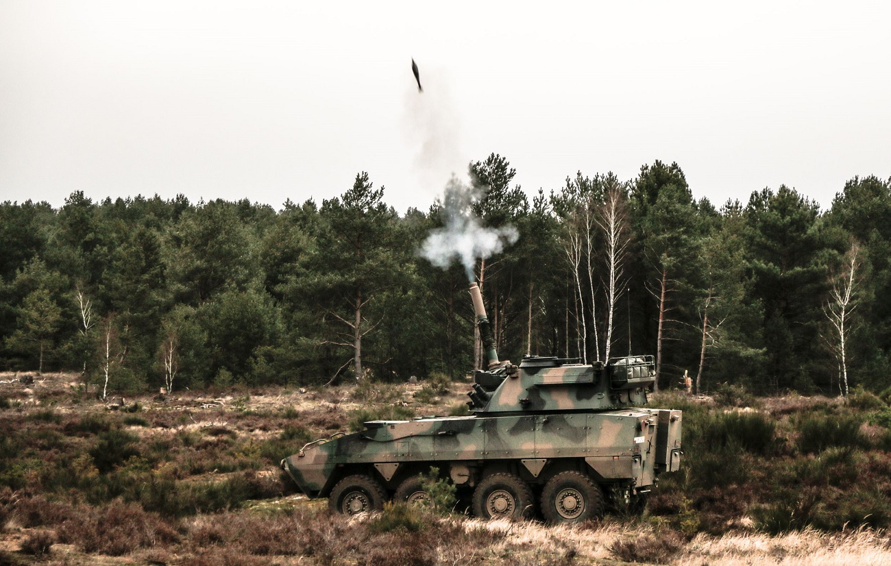 Polish Land Forces Receive New Batch of Rak 120mm Self-propelled Mortars