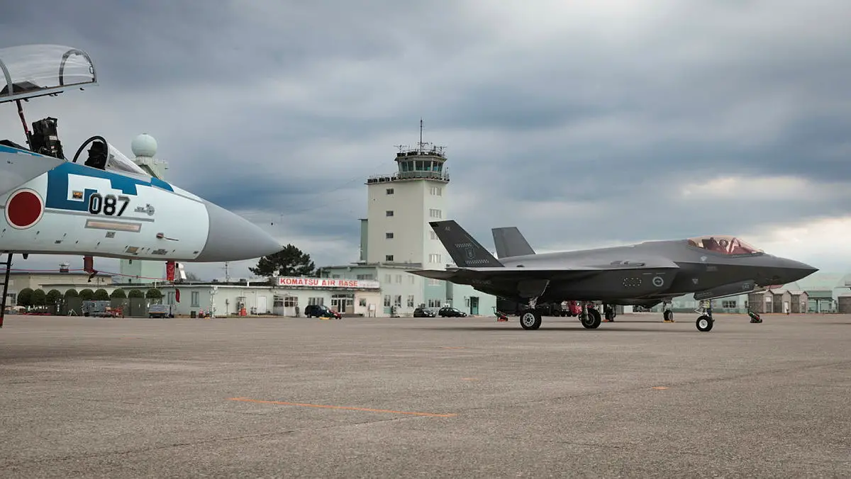 Royal Australian Air Force F-35A Lightning II Aircrafts Deploy to Japan for the First Time
