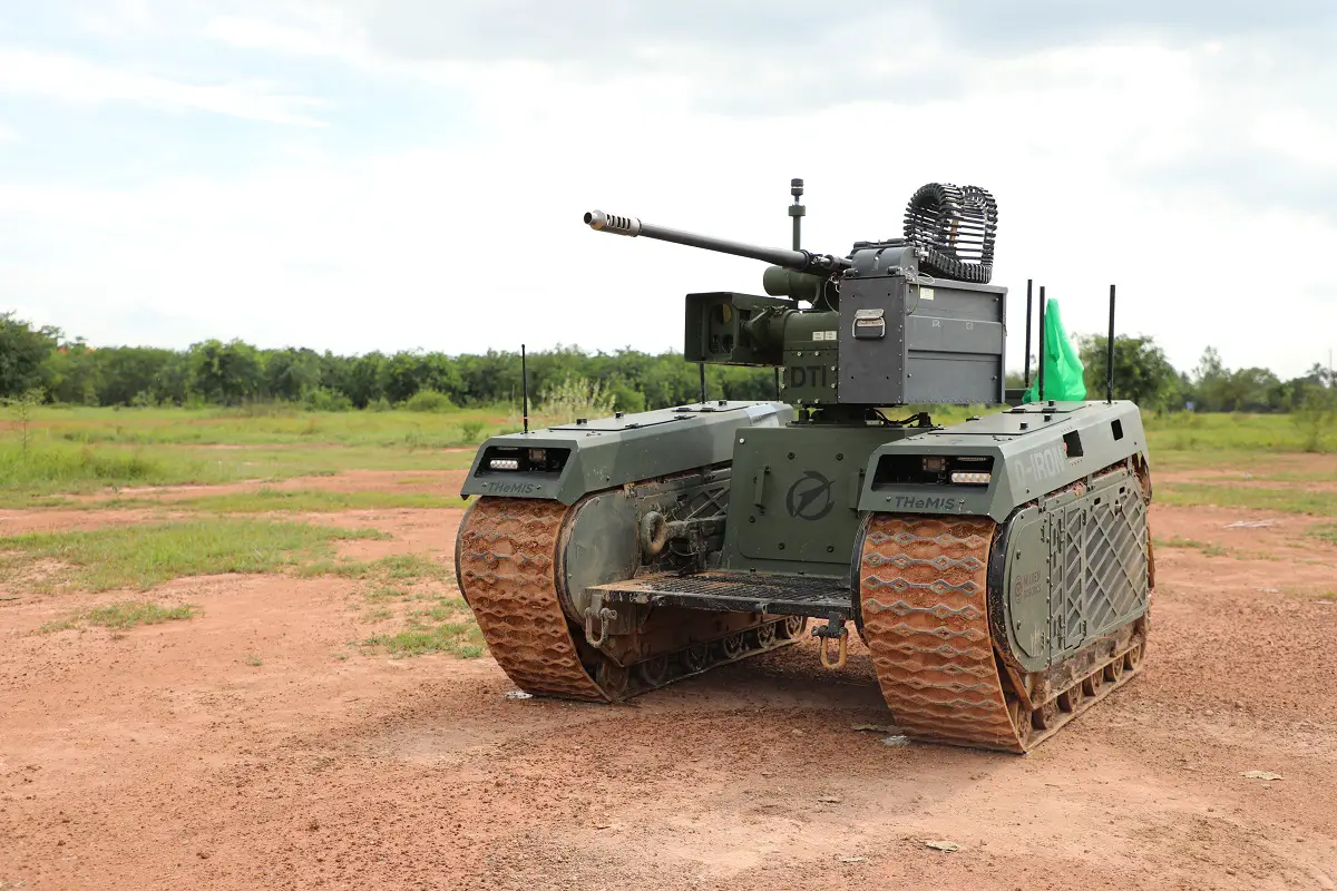 Royal Thai Army Successfully Evaluates D-Iron RCV Unmanned Ground Vehicle