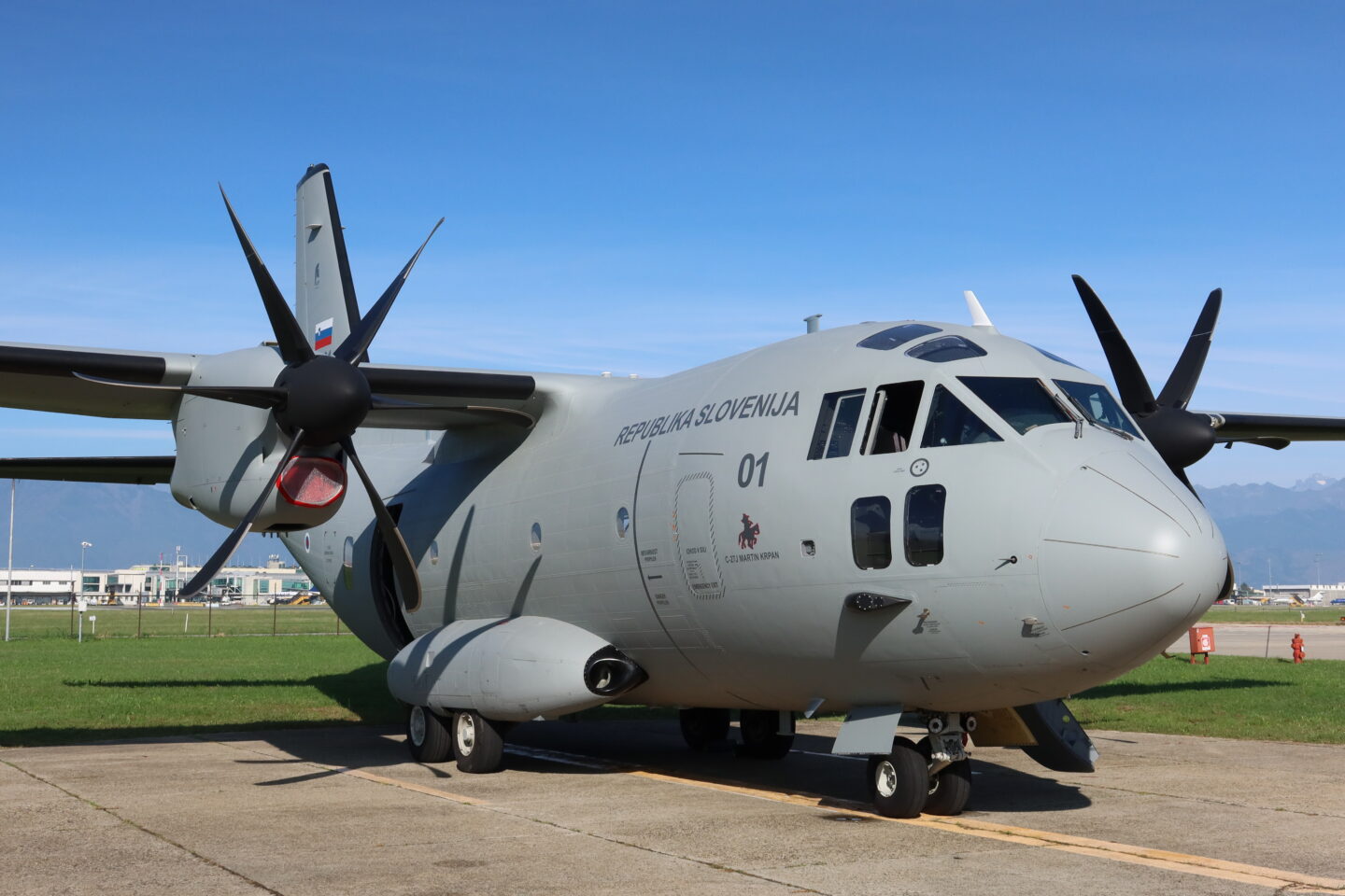 Slovenian Ministry of Defence Orders Second Leonardo C-27J Spartan Aircraft for €45 Million