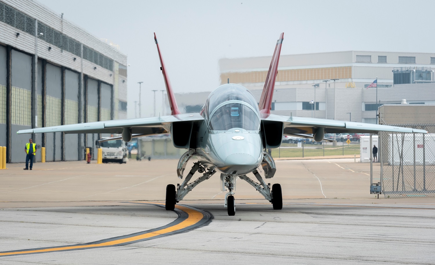 US Air Force Accepts First Boeing–Saab T-7 Red Hawk Supersonic Advanced Jet Trainer