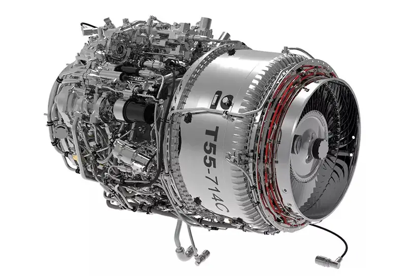 T55-GA-714A Turboshaft Engine