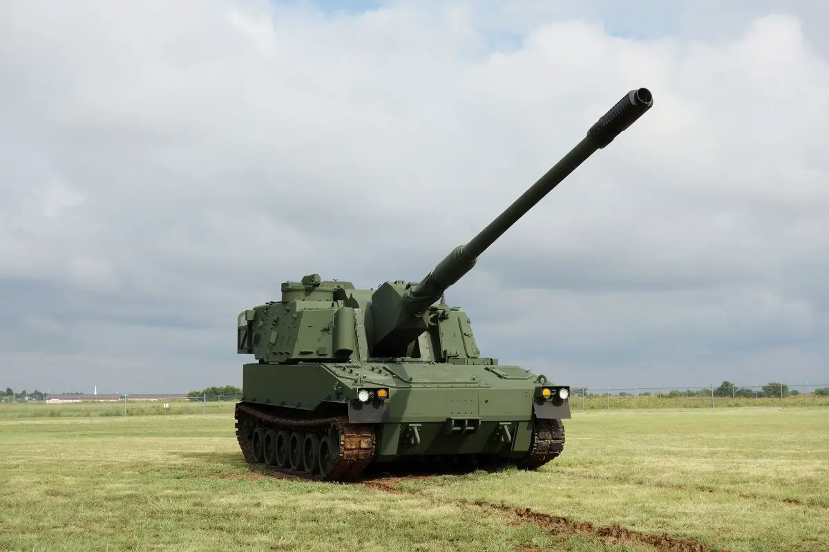 M109-50 Self-Propelled Howitzer with 52-caliber Cannon. (Photo by BAE Systems)