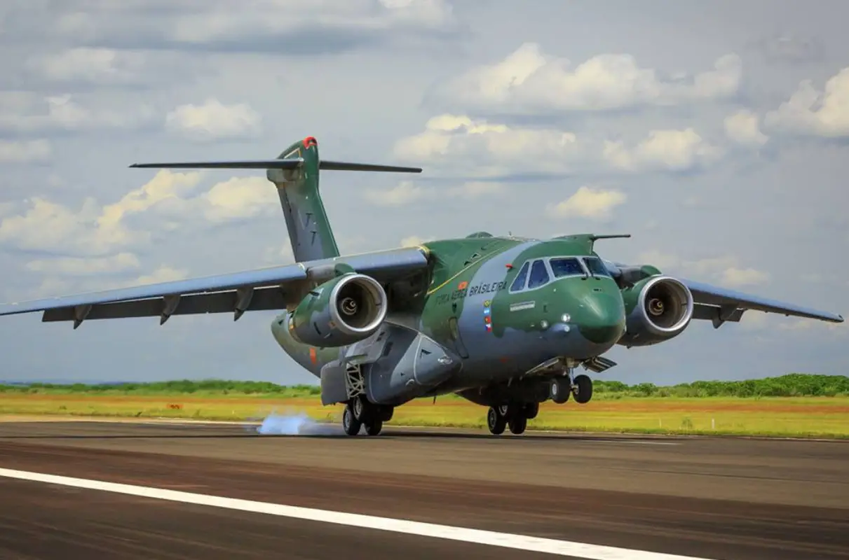 Brazilian Air Force Embraer C-390 Millennium Fleet Complete 10,000 Flight Hours