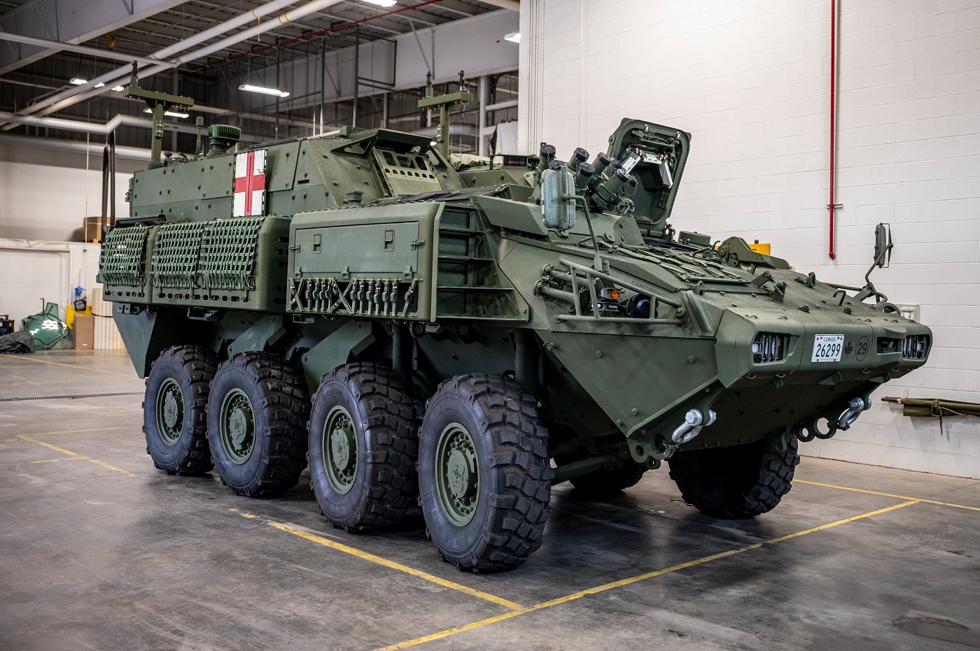 Canadian Minister of Defence Officially Accepts First New Armoured Combat Support Vehicles