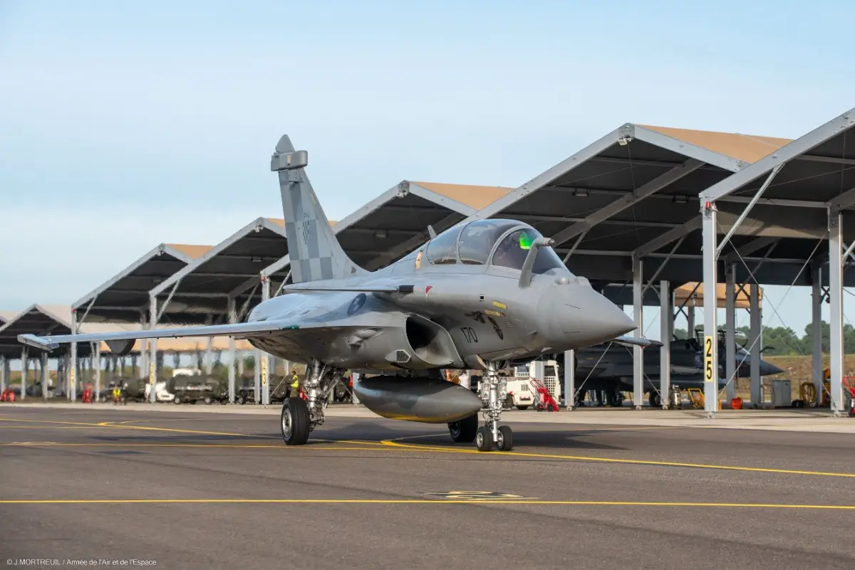 Croatian Air Force Receive Their First Dassault Rafale Multirole Fighter Aircraft