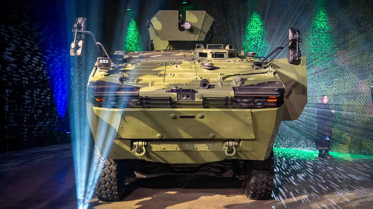Otokar Awarded €130 Million Estonian Army Contract for Supply of ARMA 6×6 APCs