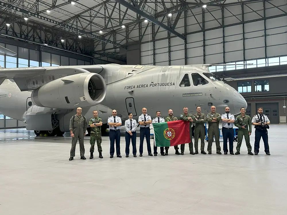 First KC390 Millennium in NATO configuration enters into service with the Portuguese Air Force