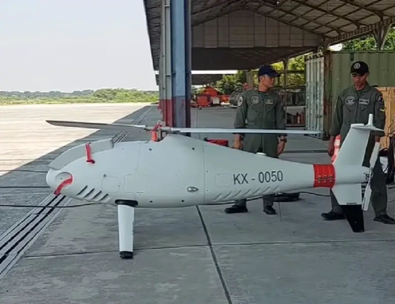Indonesian Naval Aviation Schiebel Camcopter S-100 Unmanned Aerial System Training