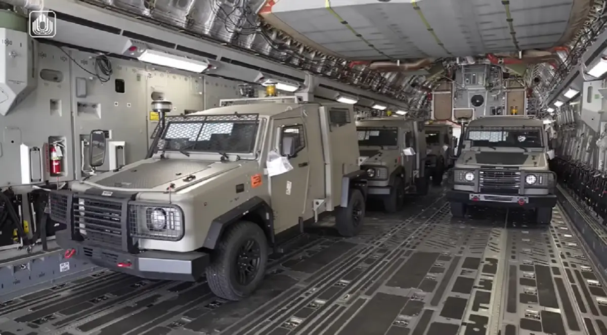 Israel Defense Forces Receives Initial Shipment of David 4×4 Light Armored Vehicles