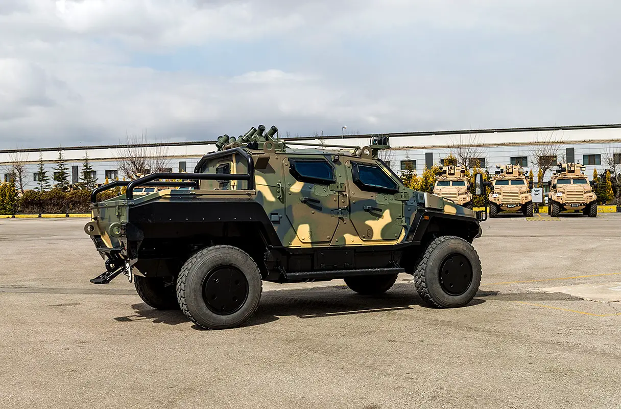 Nurol Makina NMS 4×4 Tactical Wheeled Armoured Vehicle