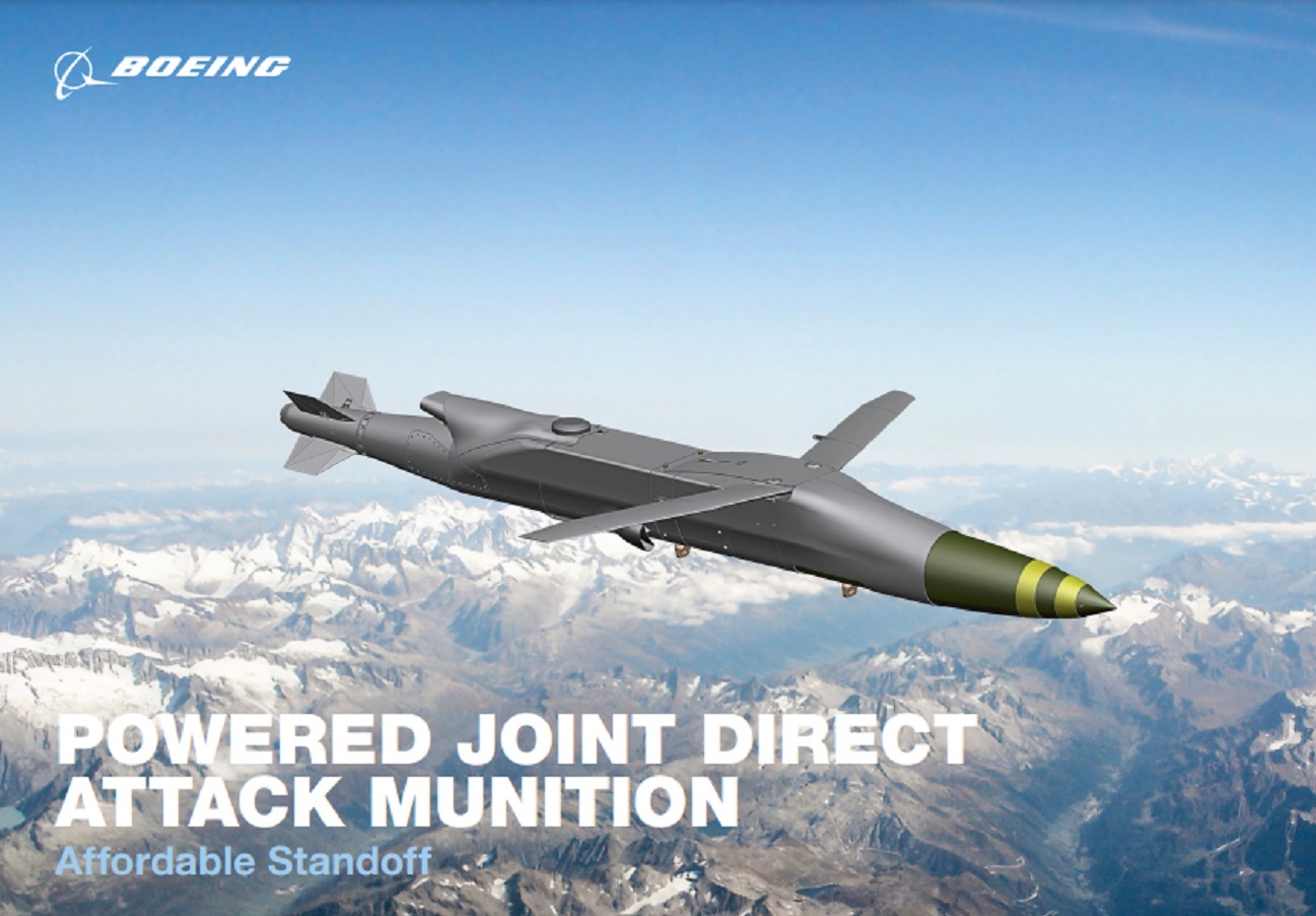 Boeing’s Powered Joint Direct Attack Munition (JDAM)