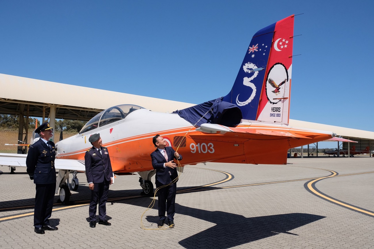 Republic of Singapore Air Force Commemorates 30 Years of Training in Pearce, Australia