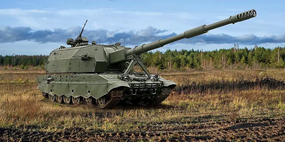Rostec Completes State Trials of 2S35 Koalitsiya-SV Self-propelled Howitzer