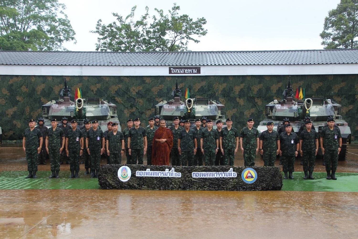 Royal Thai Army 21st Cavalry Battalion Receives 5 Additional VT4 Main Battle Tanks