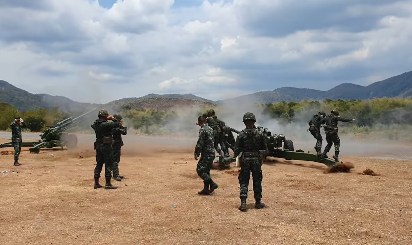 Royal Thai Army Completes Test of Nexter LG1 MK3105mm Towed Light Howitzer