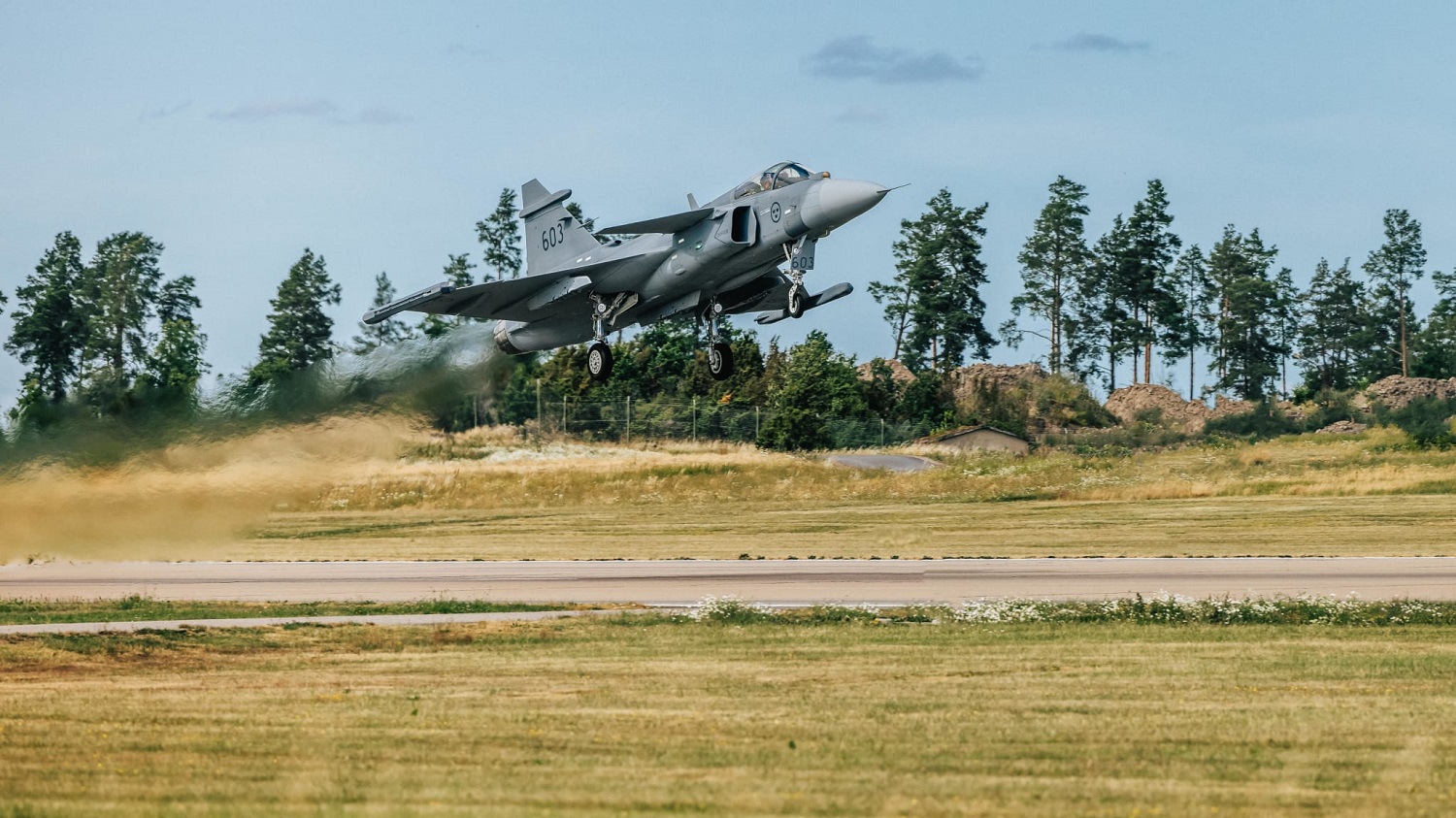 Saab Delivers First Series-produced Gripen E Fighter to Swedish Defence Materiel Administration