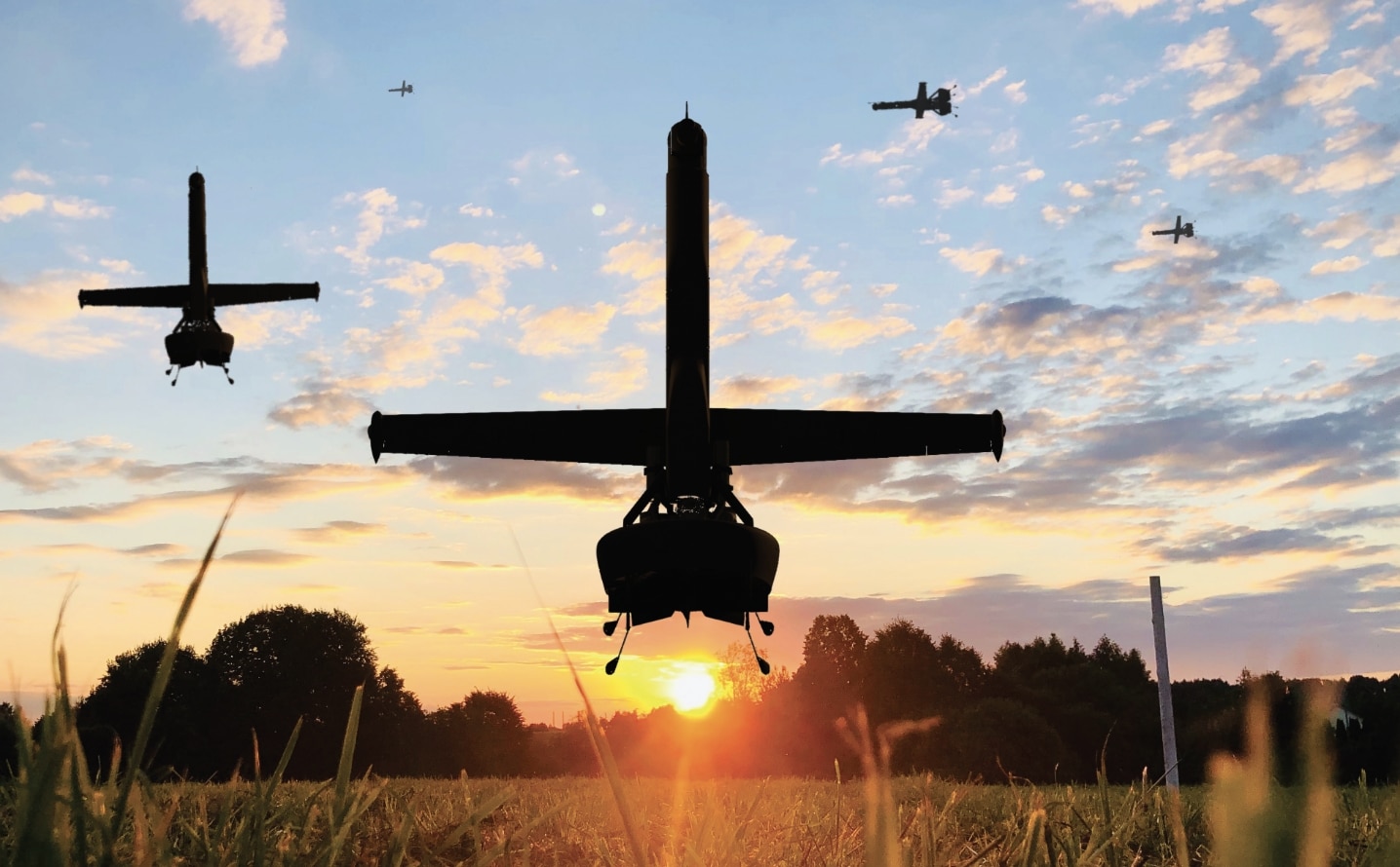 Shield AI Unveils V-BAT Vertical Take-off and Landing Unmanned Aerial Vehicle Teams