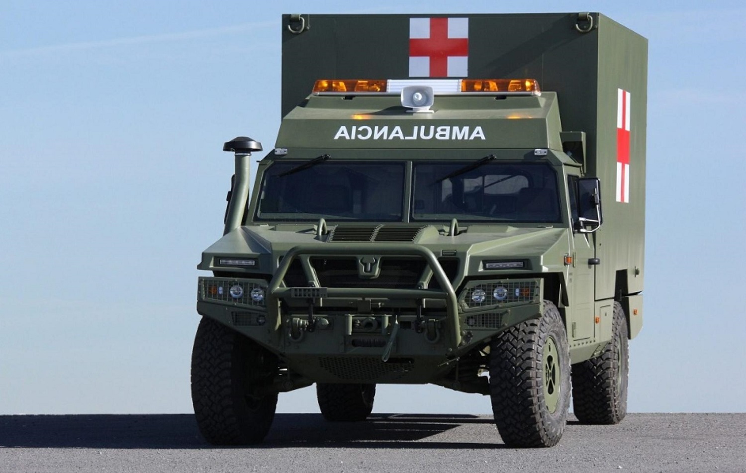 URO Awarded Spanish Army Contract to Supply URO VAMTAC ST5 Armored Ambulances