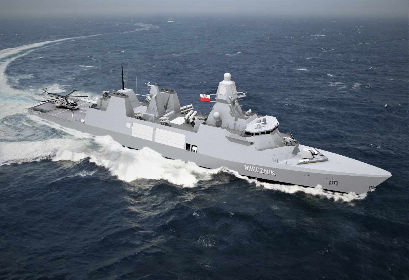 THALES to Deliver Combat Management System and Sensor Suite to Polish Miecznik Frigates
