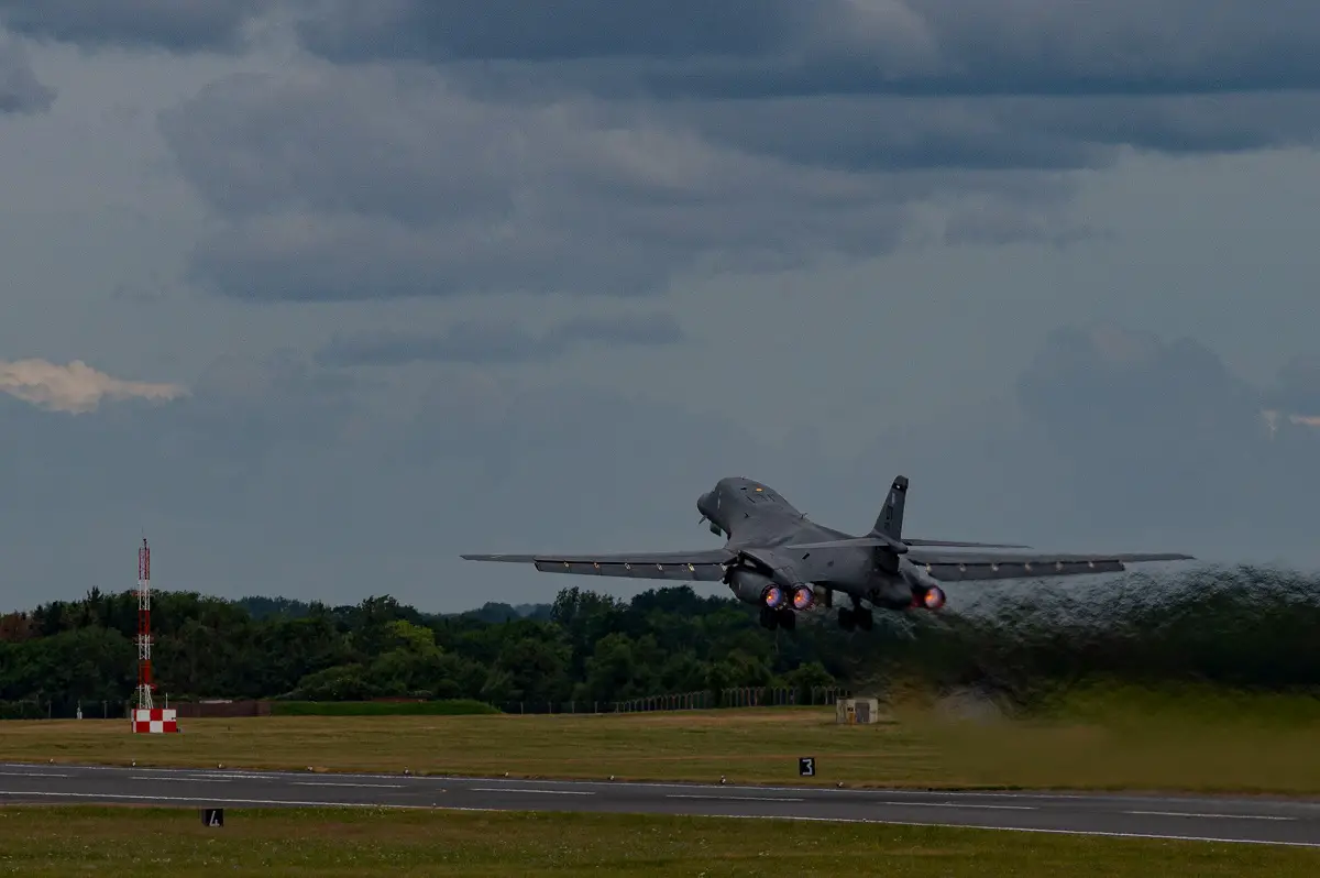 US Air Force 7th Bomb Wing Rolls Out First BEAST-modified B-1B Lancer Heavy Bomber