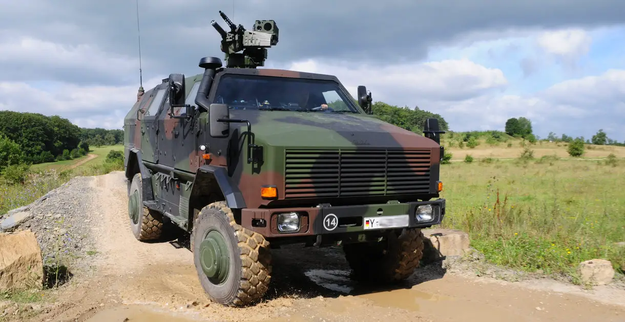 Dingo 2 Mine Resistant Ambush Protected (MRAP) Vehicle