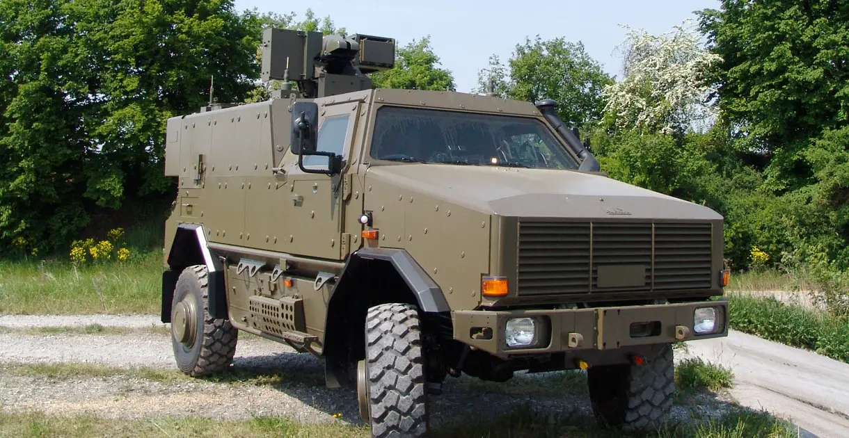 Dingo 2 Mine Resistant Ambush Protected (MRAP) Vehicle