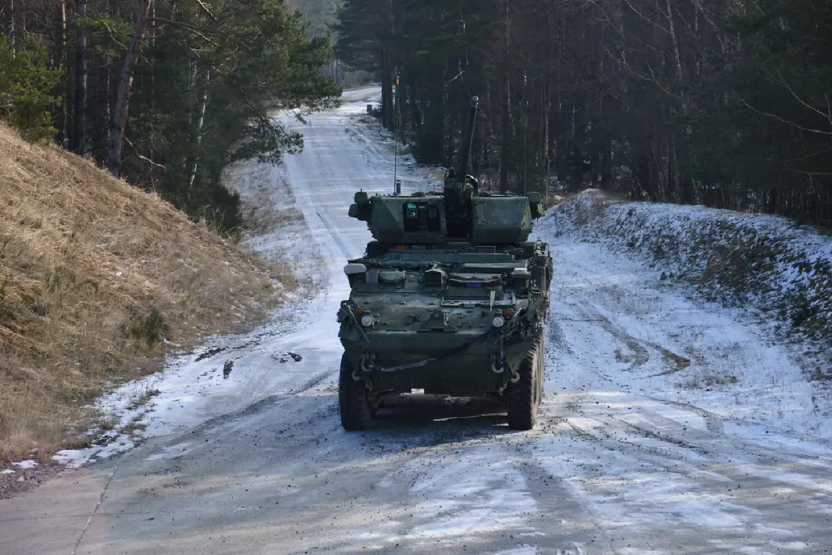 Bulgarian Parliament Approves Sale of Procurement of 183 Stryker Combat Vehicles