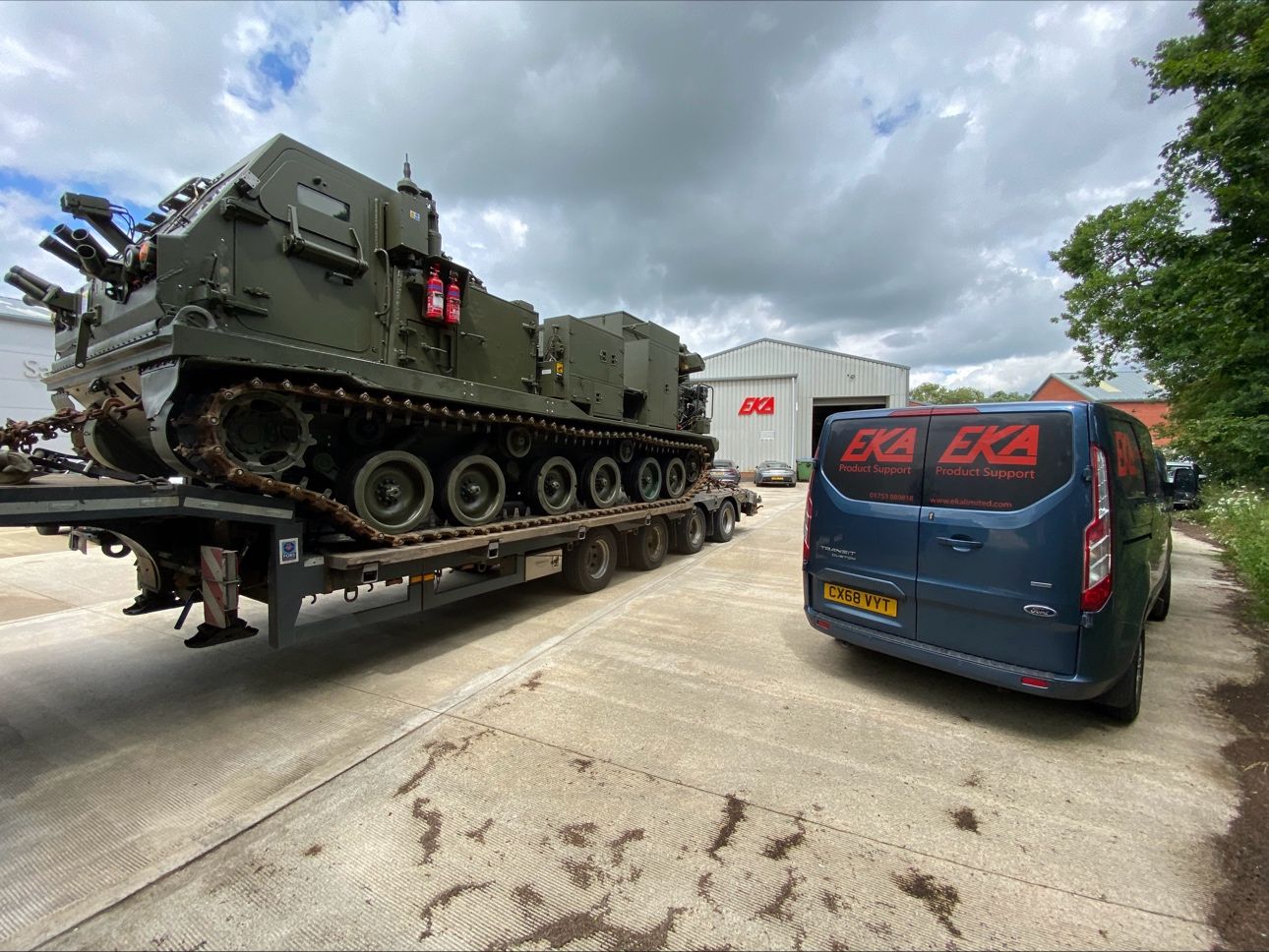 EKA Ltd Awarded NSPA Contract to Deliver Repair and Recovery Vehicles for British Army