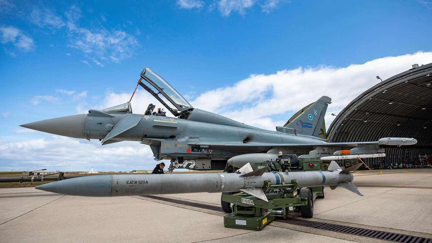 US State Department Approves Sale of 100 AIM-120C-7/8 AMRAAM Missiles to Spain