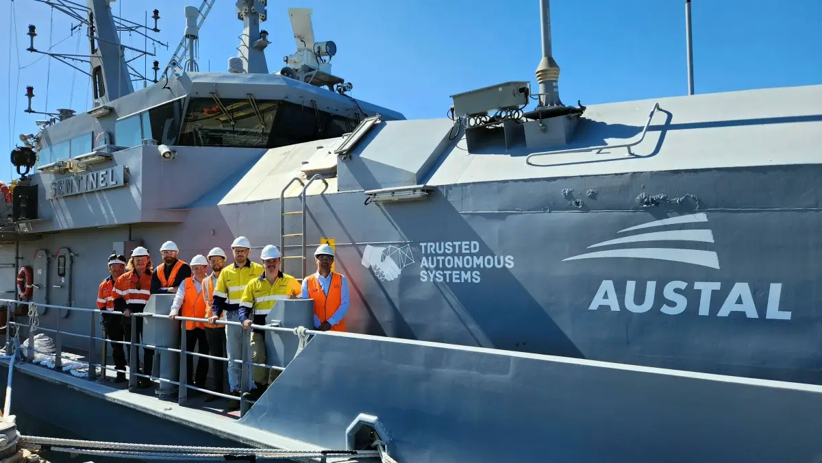 Austal Welcomes Greenroom Robotics to Royal Australian Navy Patrol Boat Autonomy Trial