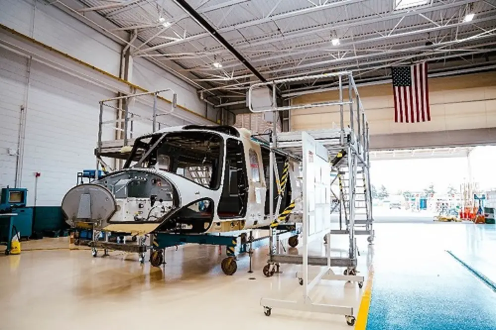 The first MH-139A reached final assembly at Leonardo’s northeast Philadelphia facility in June.