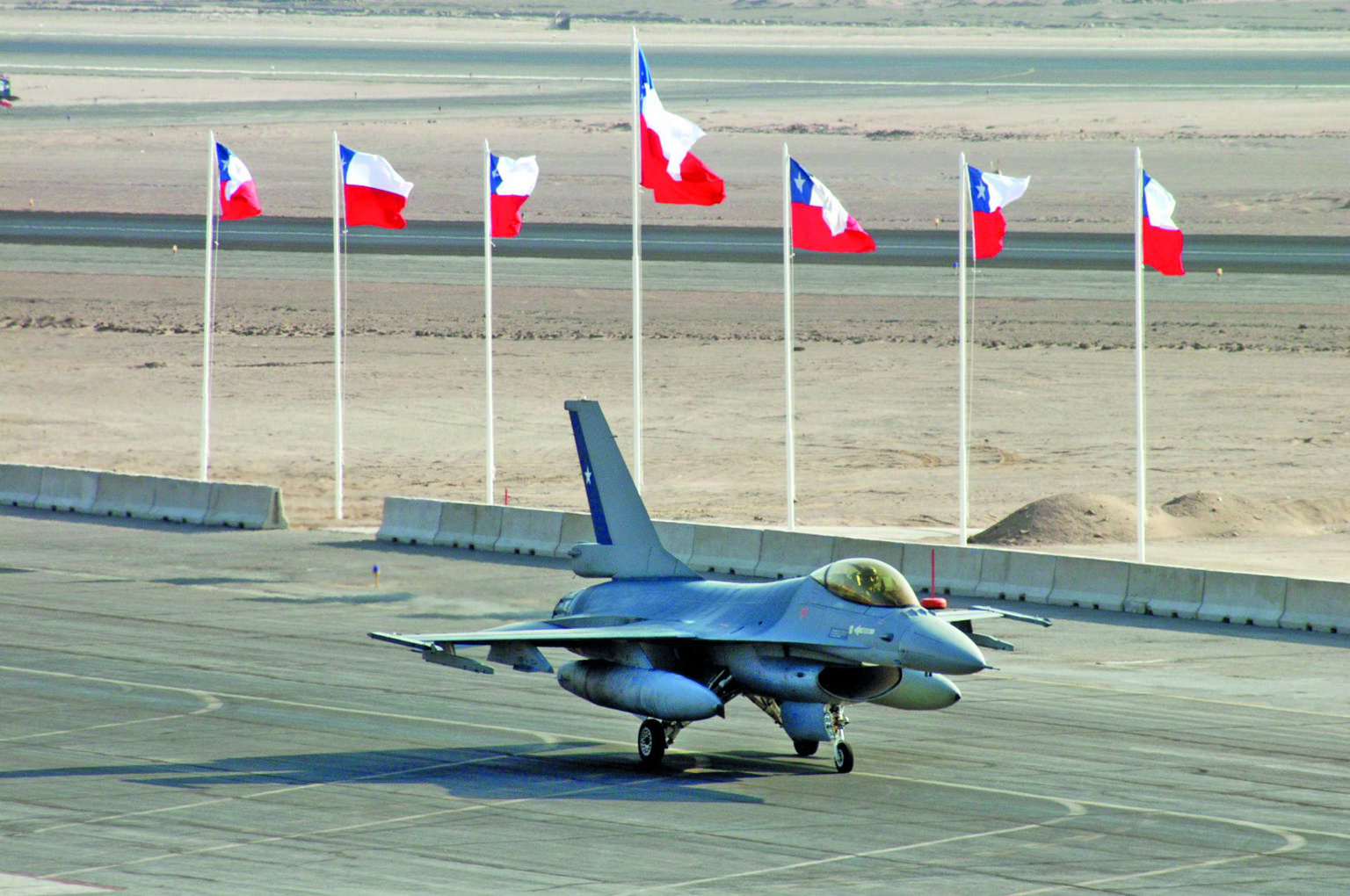 Chilean Air Force F-16 Fighter Jet
