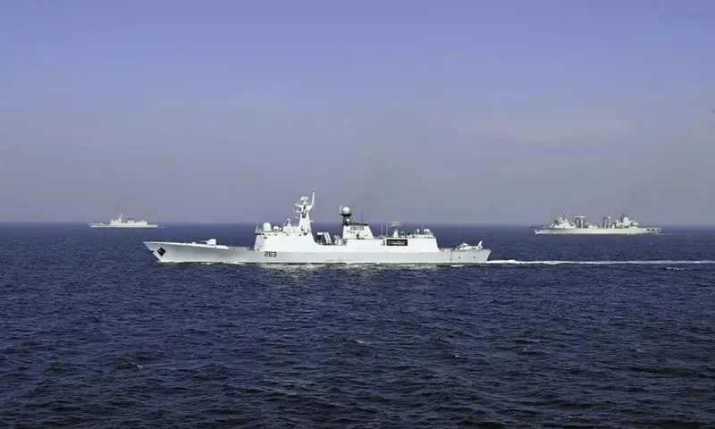 China and Pakistan Hold Joint Naval Patrol to Safeguard China-Pakistan Economic Corridor